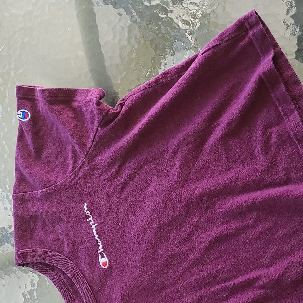 Purple Champion Cropt Top